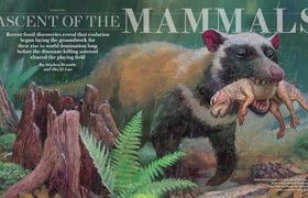 James Gurney - The Mammal that Ate Dinosaurs Behind the Art