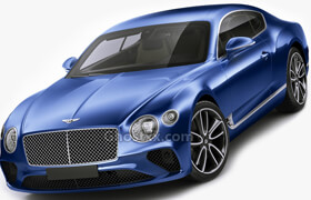 Turbosquid - Bentley Continental GT 2018 3D Model