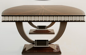 art deco table