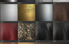 Allegorithmic Substance Source - Brushed Metal & Leather