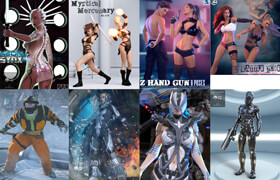 Daz 3D - Mega Model Collection 02