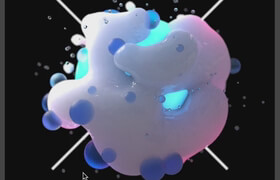 SkillShare - Creating an Abstract Render Using X-Particles in Cinema 4D