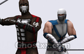 3DRT - Ninja characters ver 1.0