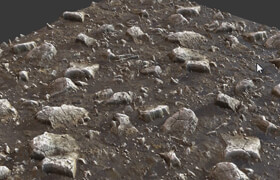 3DMotive - Rocky Ground in Substance Volume 1-3