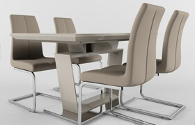 Table-Stella &amp; Chair-BLAKE-CG