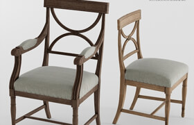 18TH C. GUSTAVIAN X-BACK