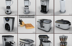 DigitalXModels - Volume 23 SMALL APPLIANCES