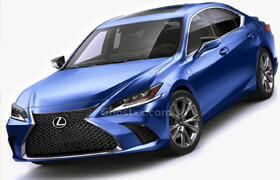 3DExport - Lexus ES F-Sport 2019 - 198646