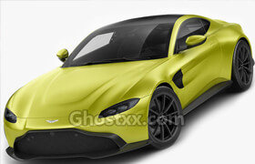 CGTrader - Aston Martin Vantage 2019