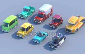 Cubebrush - Toycar Pack 3dmodel