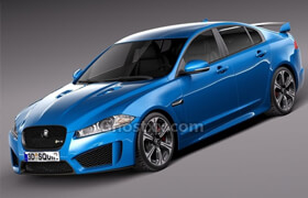 Free3D - Jaguar XFR-S 2014 - 2400