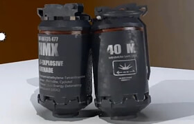 3DMotive - Grenade Asset in Substance