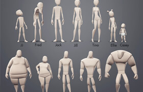 Body Mechanics Rigs - Mega Pack! 1.1 by Joe Daniels + AnimSchool Picker