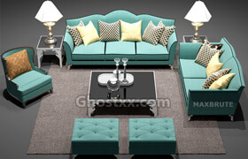 maxbrute sofa - 3dmodel