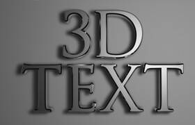 Skillshare - Photorealistic 3D Text in Adobe After Effects