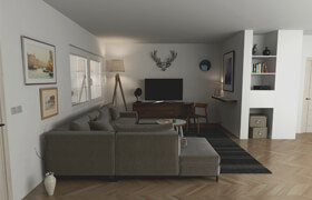 Udemy - 3DS Max, AutoCAD, Vray - Creating a Complete Interior Scene