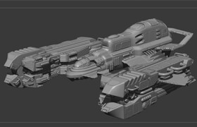 3DMotive - SciFi Ship Series in Maya
