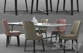 Flexform Dining Set