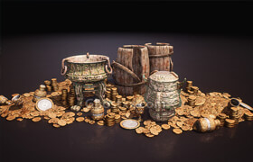 Cubebrush - Treasure Asset Pack - 3dmodel