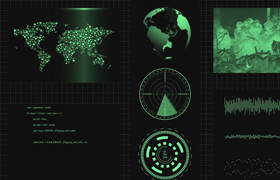 Skillshare - After Effects CC- VFX Techniques to add production value to your film - Futuristic Interface HUD