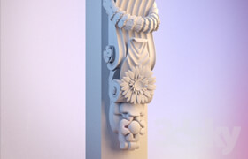Architectural molded console