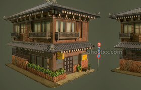 ArtStation - Yanaka Coffee Shop - 3dmodel