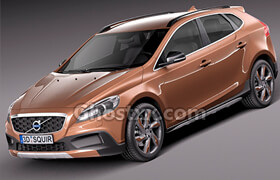 TurboSquid - Volvo V40 Cross Country 2013 - 709141