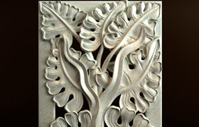 Nature Carving Ornament 022