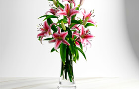 Lily bouquet