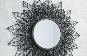 Pols Potten Sunflower Mirror