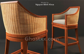 3D Model Chair  Minmax