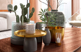 3D Model Decorative Set  Patryk Arendt