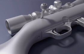 Hard Surface Gun Modeling in Blender