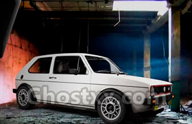 3D Model Volkswagen Golf MK1  Carlos Lopez