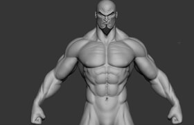Skillshare -  Vol. 1 Kratos in Zbrush En Head and Body