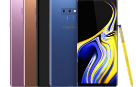 Samsung Galaxy Note 9 all colors