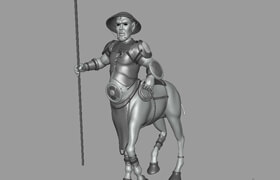 Simply Maya - Centaur Modeling High Poly - Part 1+2