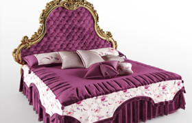 Carlo Asnaghi Bed Sofia  ​