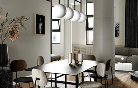 CGI Showroom Apartment In New York