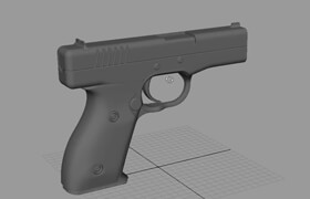 Gumroad - Basic Pistol Modelling with Edon Guraziu