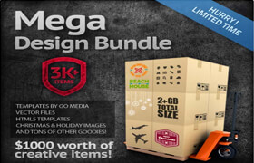 mightydeals - 3000 ItemDesign Bundle