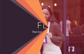 ROCKETSTOCK Flux Flat Transitions Matte Pack AFTER EFFECTS   ​