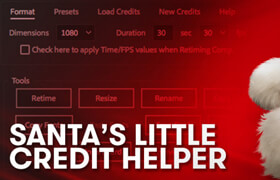 Santa's Little Credit Helper v1.3 WinMac - Aescripts