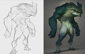 Udemy - Creature Painting - Design and Render Like a Pro