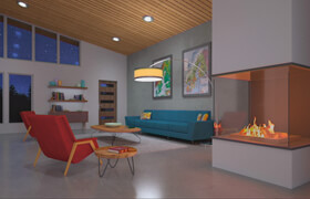 Linkedin - Learning 3DSMax and V-Ray Interior lightning and rendering