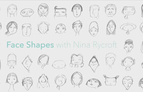 SkillShare - Face Shapes Explore Character Using 9 Simple Shapes