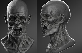 Armorhead - Zombie Head Version 01