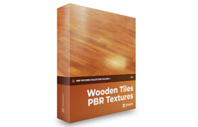 CGAxis Wooden Tiles PBR Textures - Collection Volume 4