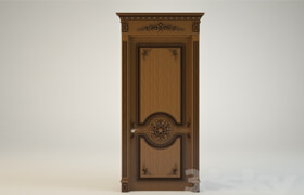 900h2300 door with carvings