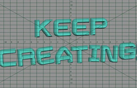 SkillShare - ANIMATE 3D TEXT IN AUTODESK MAYA